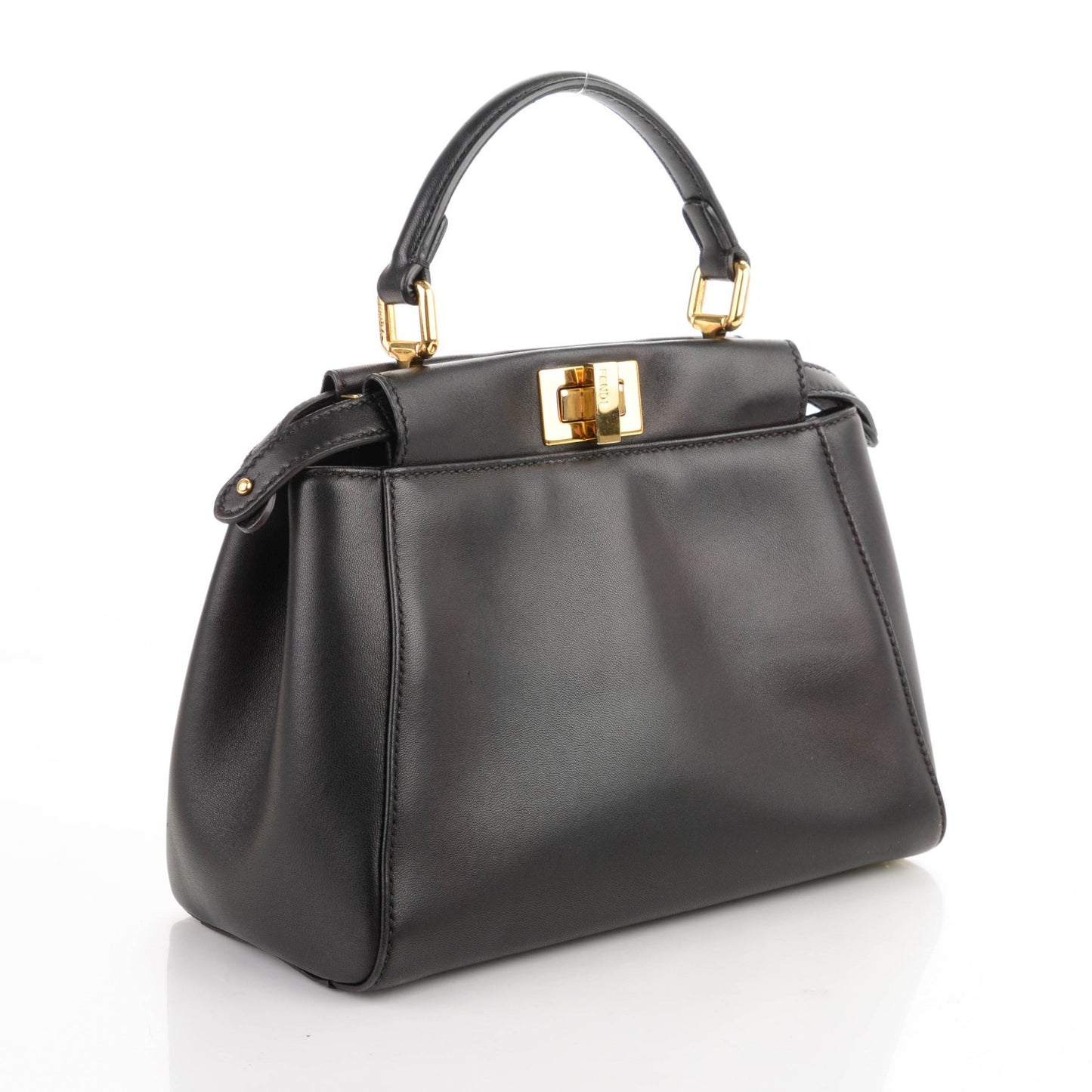 Nappa Mini Peekaboo Iconic Satchel Black