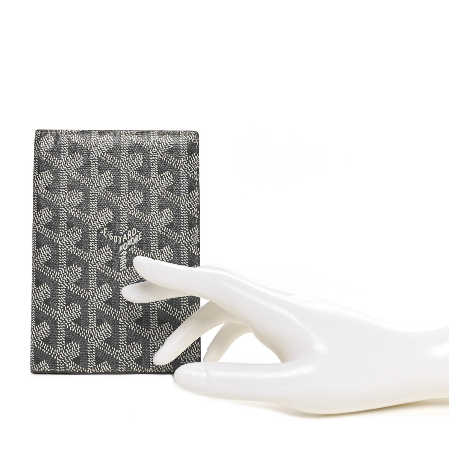 Goyard Goyardine Passport Wallet Grey 2 of 7