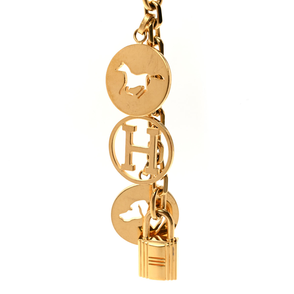 Hermes Breloque Bag Charm Gold 3 of 5