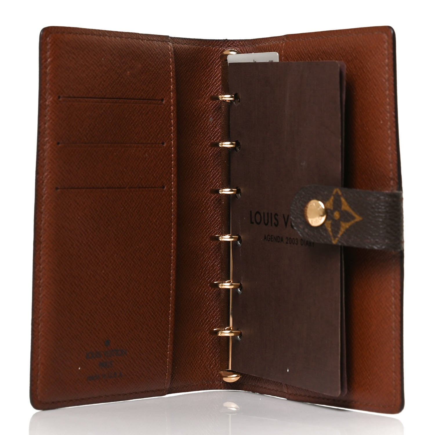 Louis Vuitton Monogram Small Ring Agenda 5 of 10