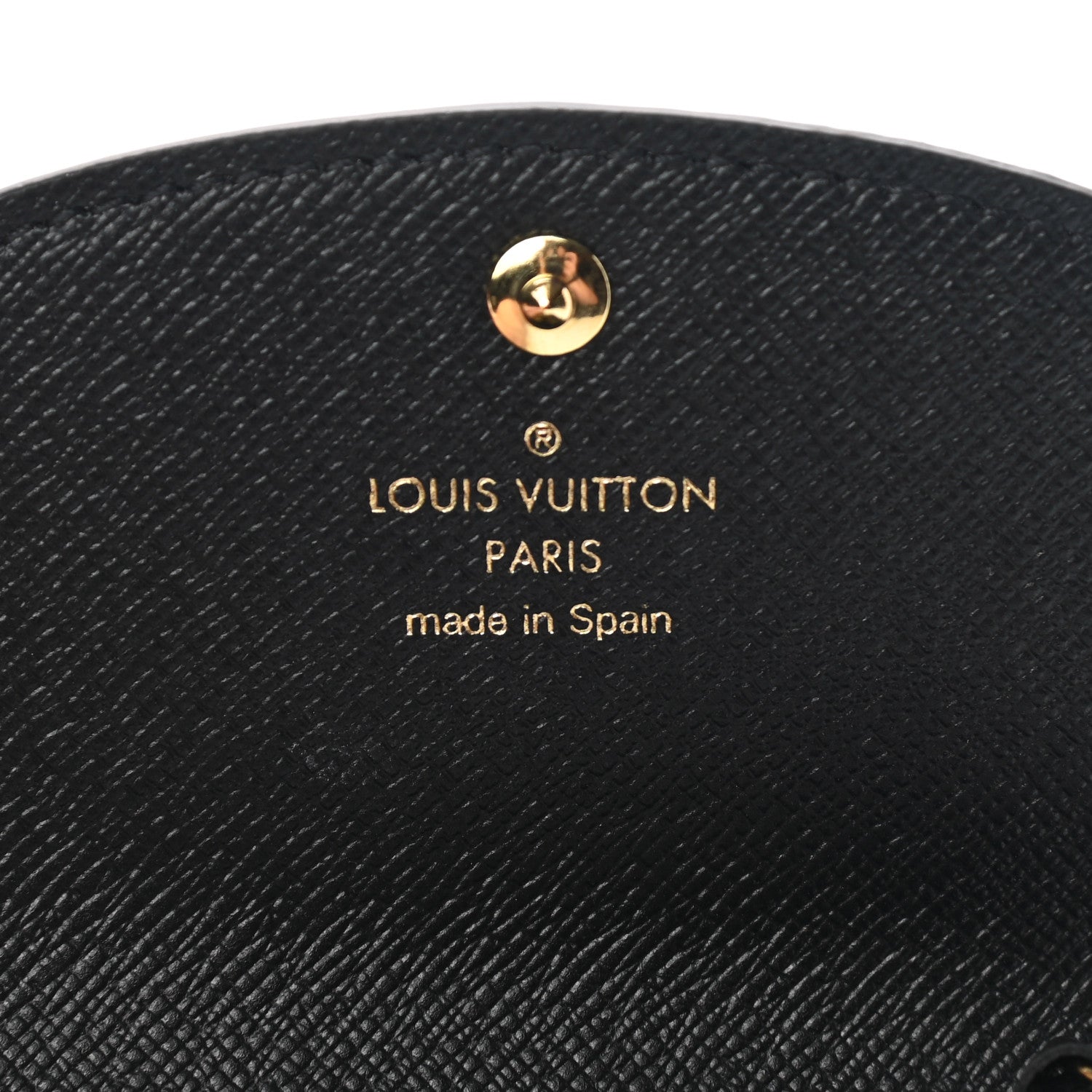 Louis Vuitton Monogram Giant Wild At Heart Rosalie Coin Purse Black 6 of 8