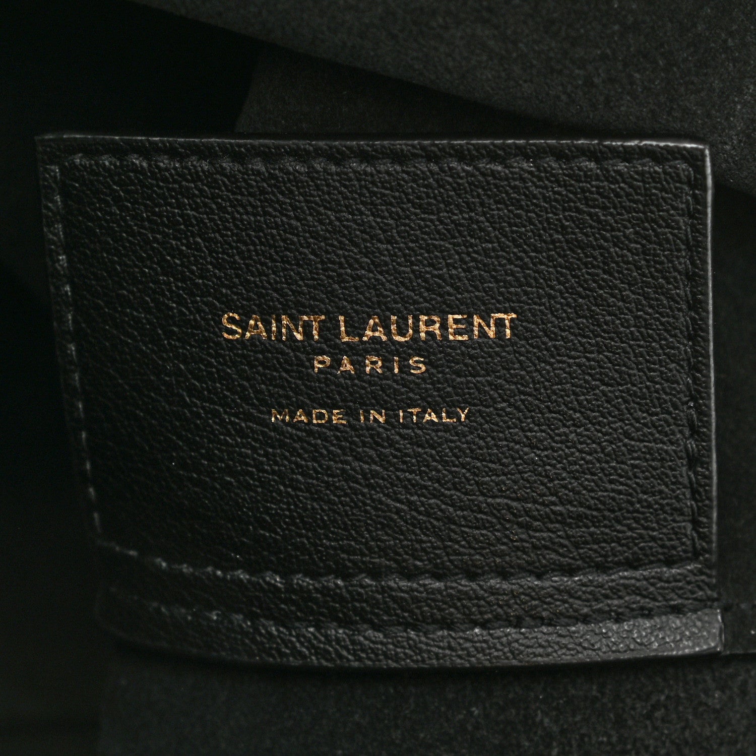 Saint Laurent Calfskin Large Shopping Tote Black 7 of 11