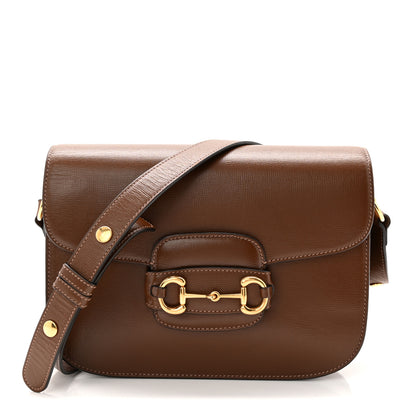 Gucci Azalea Calfskin Horsebit 1955 Shoulder Bag Brown Sugar 1 of 10