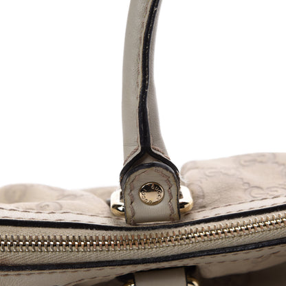 Gucci Guccissima Medium Sukey Top Handle Bag White 12 of 17