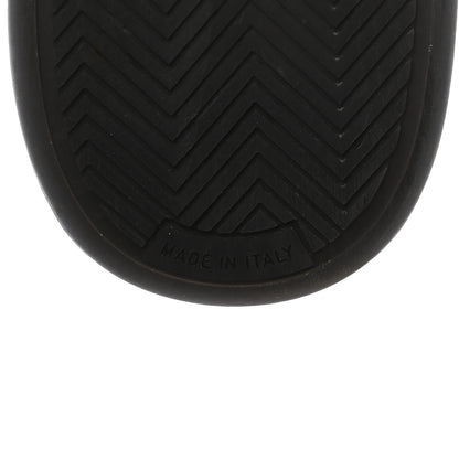 Chanel Suede Calfskin Logo Sneakers 39 Black White 7 of 16