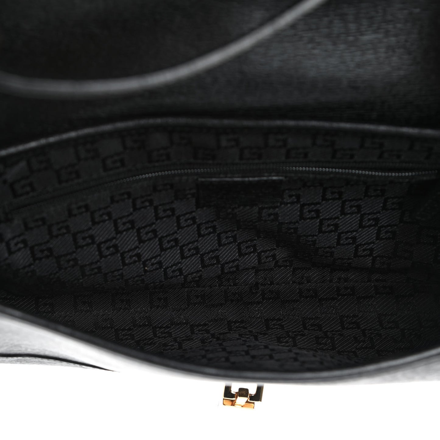 Calfskin Small Jackie O Hobo Black