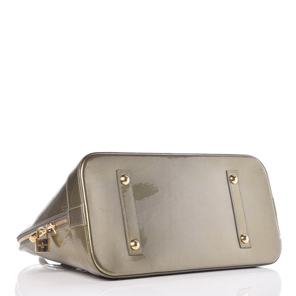 Louis Vuitton Vernis Alma GM Gris Art Deco 4 of 10