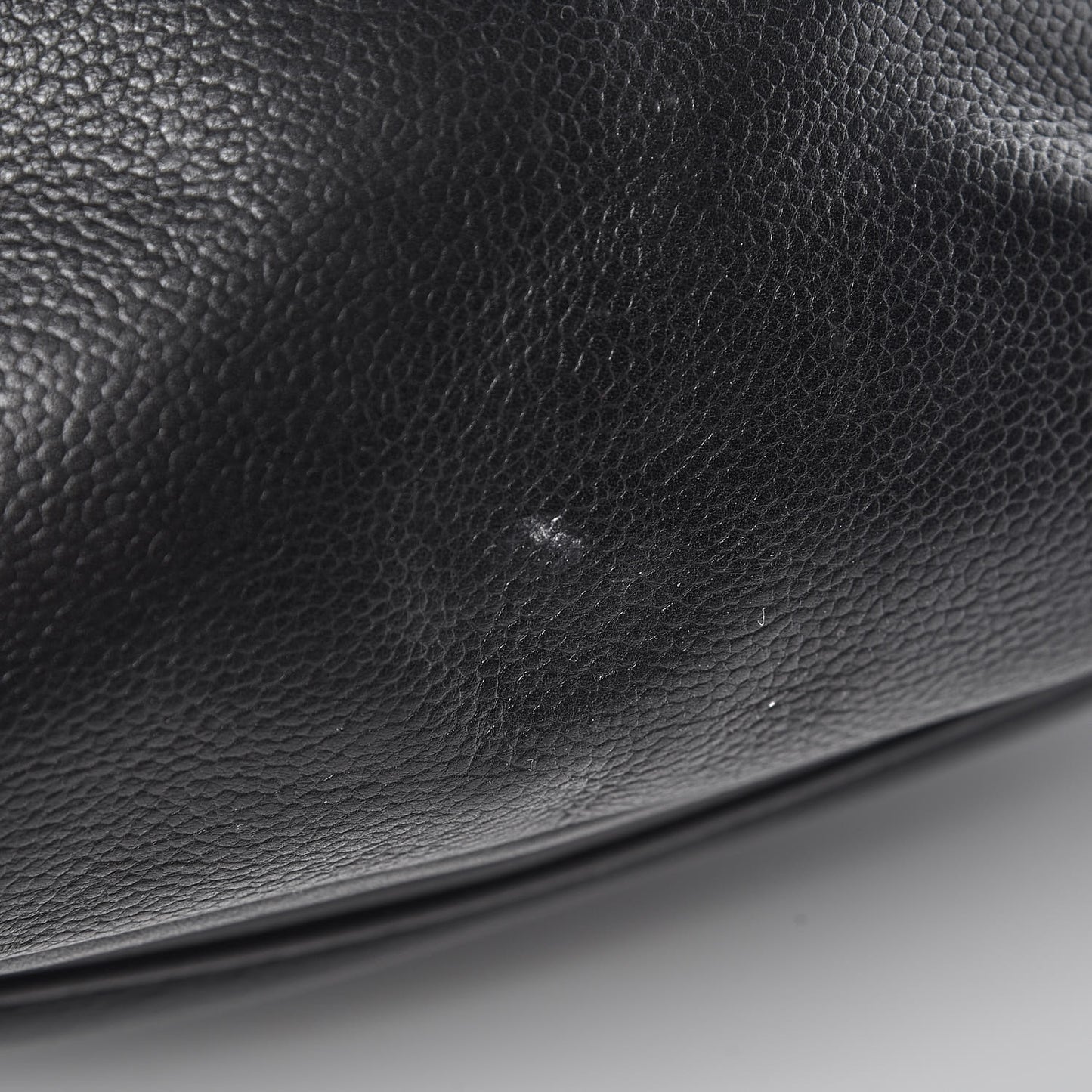 Calfskin Mademoiselle Shoulder Bag Black