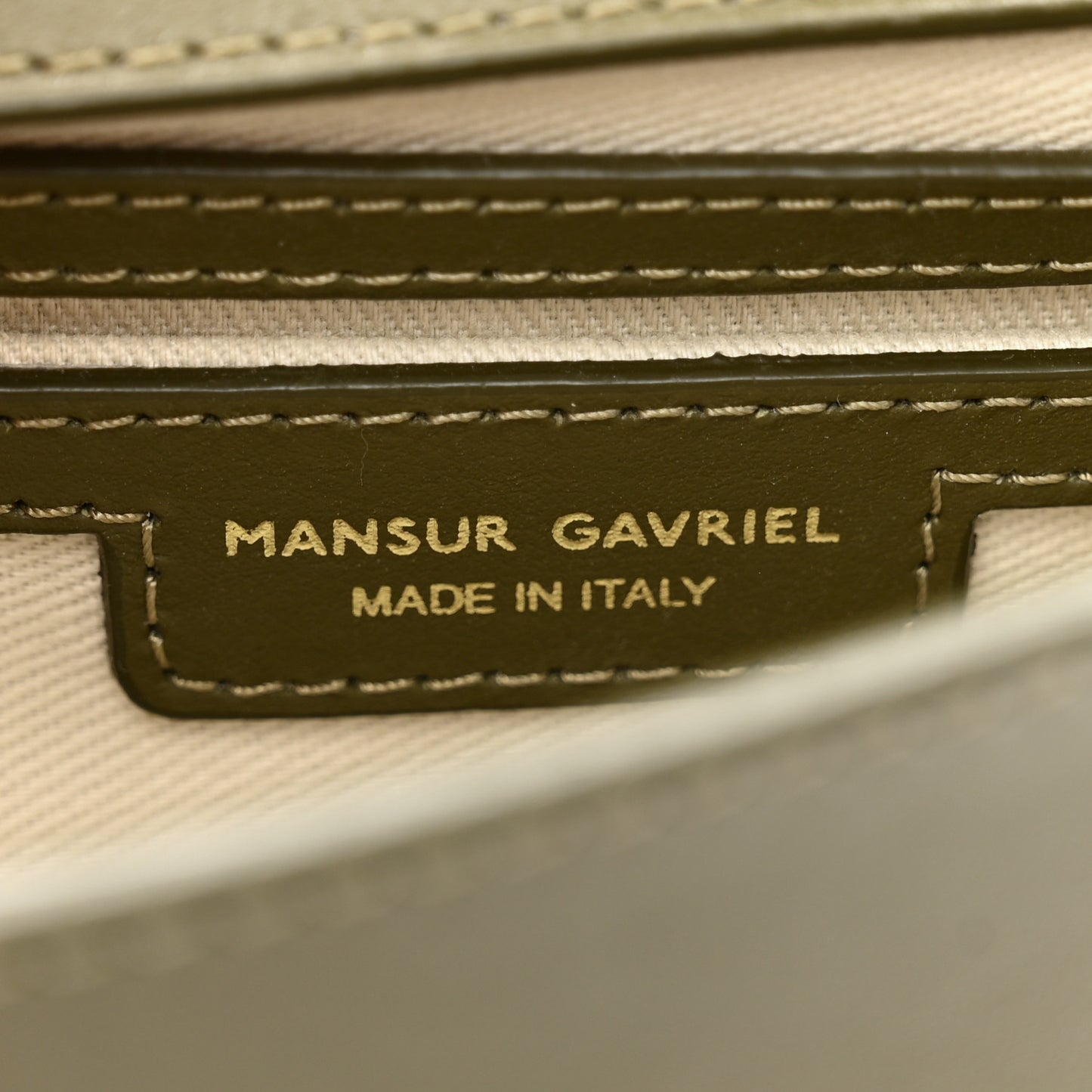 Calfskin Flap Crossbody Bag Olive