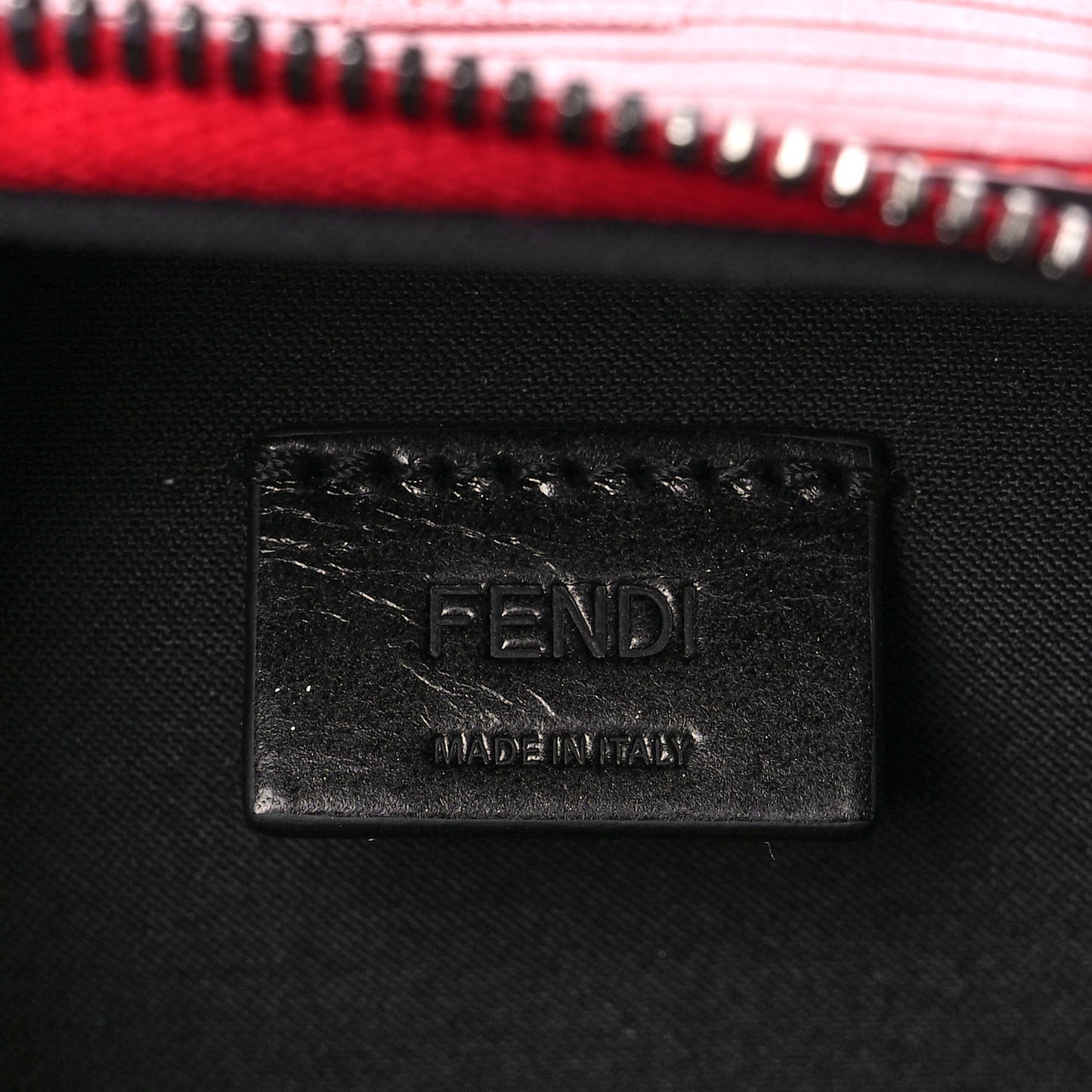 Vitello Astro Rubber Effect Mini Trolley Bag Fragola