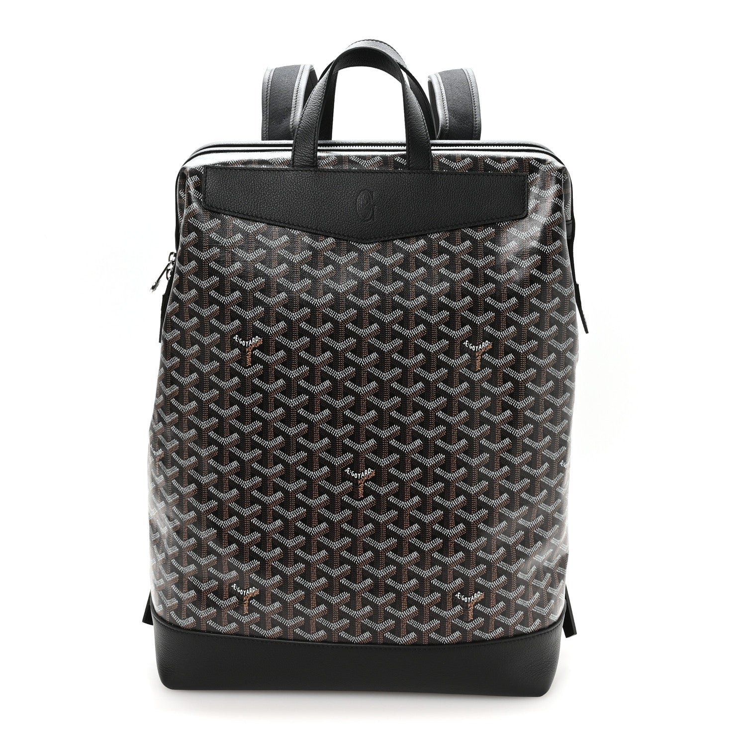 Goyard Goyardine Calfskin Cisalpin Backpack Black 1 of 8