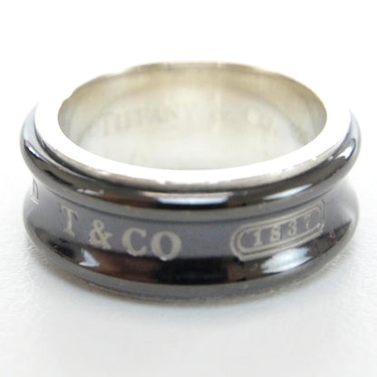 Tiffany Sterling Silver Titanium 1837 Ring 6 3 of 7