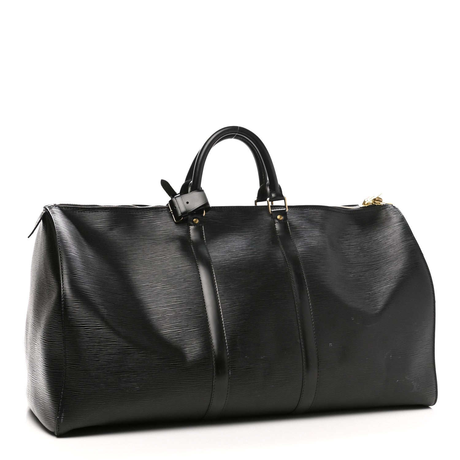 Louis Vuitton Epi Keepall 55 Black 2 of 20