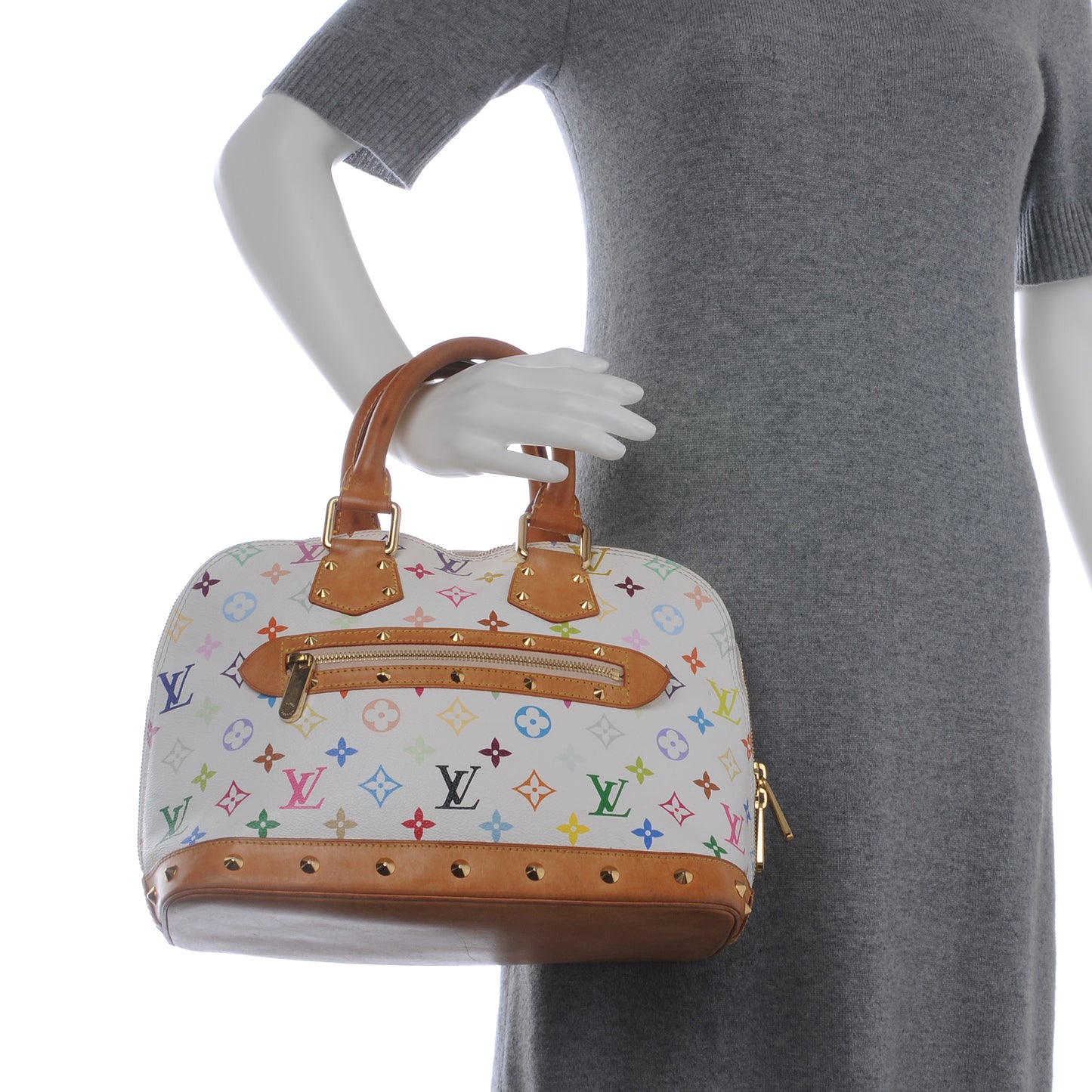 Monogram Multicolor Alma White