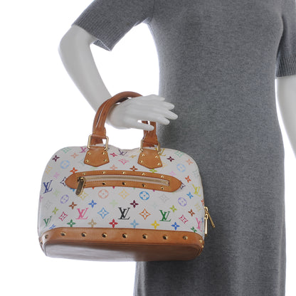 Louis Vuitton Monogram Multicolor Alma White 2 of 8