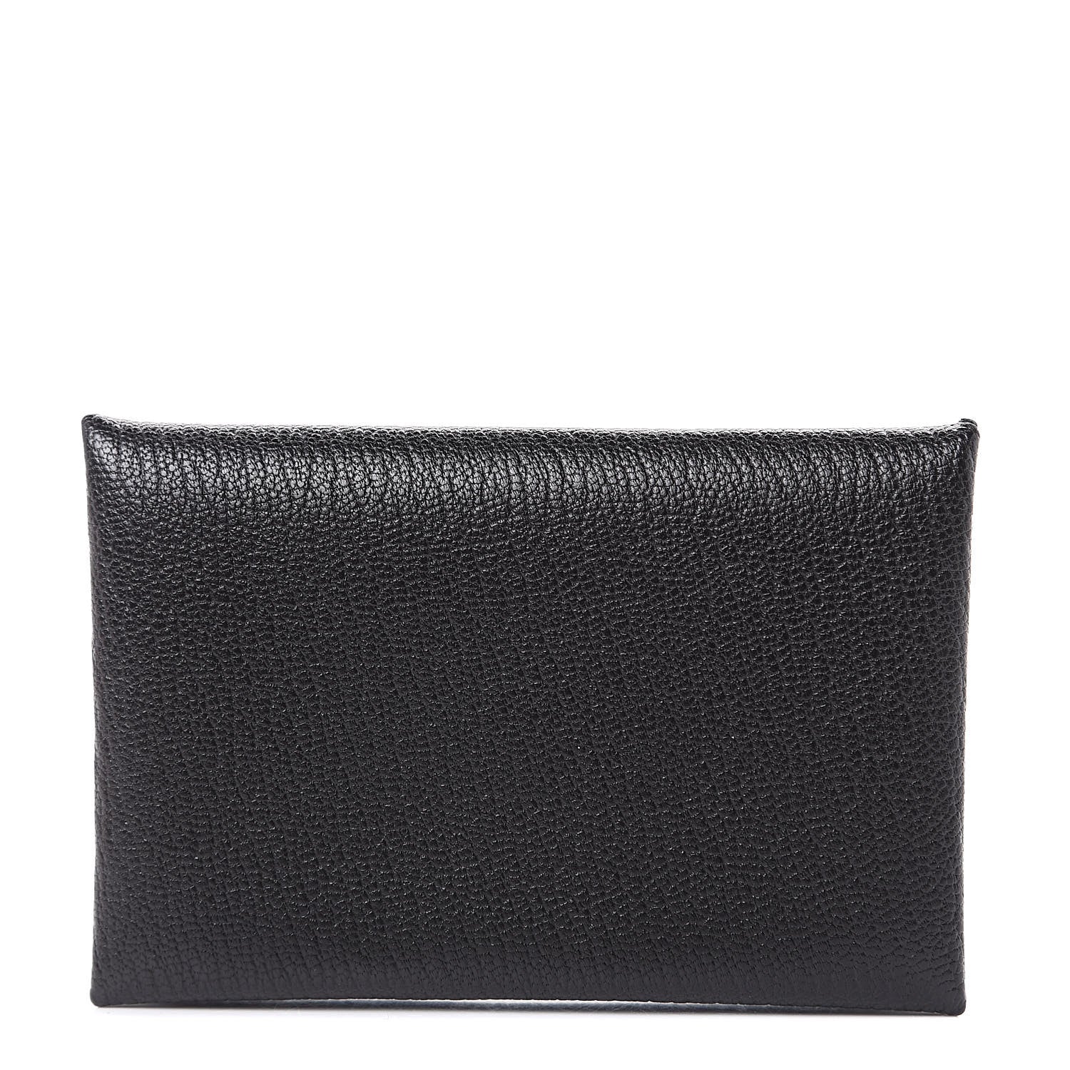 Hermes Chevre Mysore Calvi Card Case Black 1 of 8