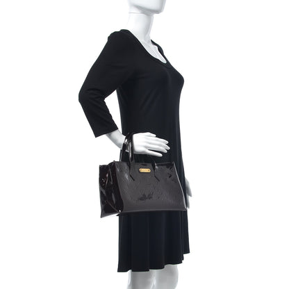 Louis Vuitton Vernis Wilshire PM Amarante 2 of 6