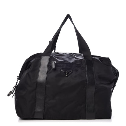 Prada Tessuto Nylon Saffiano Tote Black 1 of 7