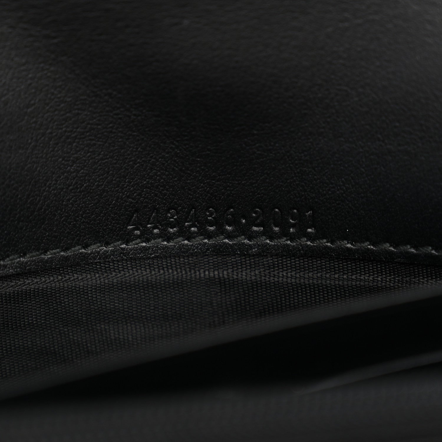 Gucci Calfskin Matelasse GG Marmont Continental Wallet Black 6 of 8