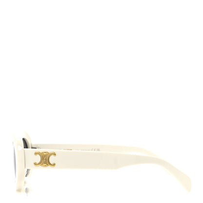 Celine Acetate Triomphe 01 Sunglasses CL40194U White 3 of 7