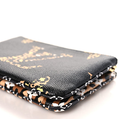 Louis Vuitton Monogram Giant Jungle Pochette Double Zip Black 9 of 9
