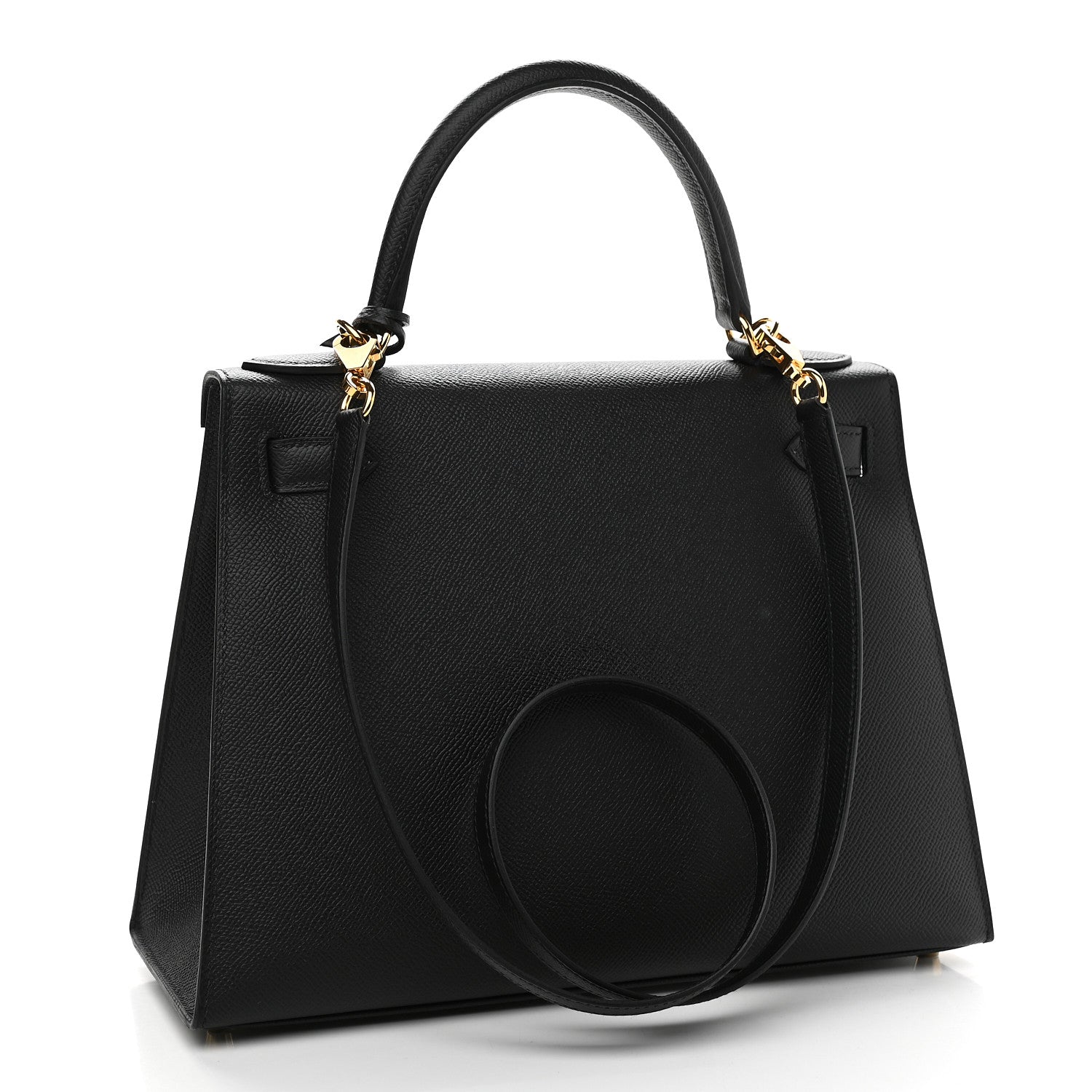 Hermes Epsom Kelly Sellier 28 Black 3 of 11