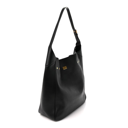 Balenciaga Smooth Calfskin Large Bel Air Hobo Black 2 of 11