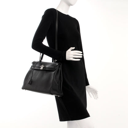 Hermes Togo Kelly Retourne 35 Black 2 of 29