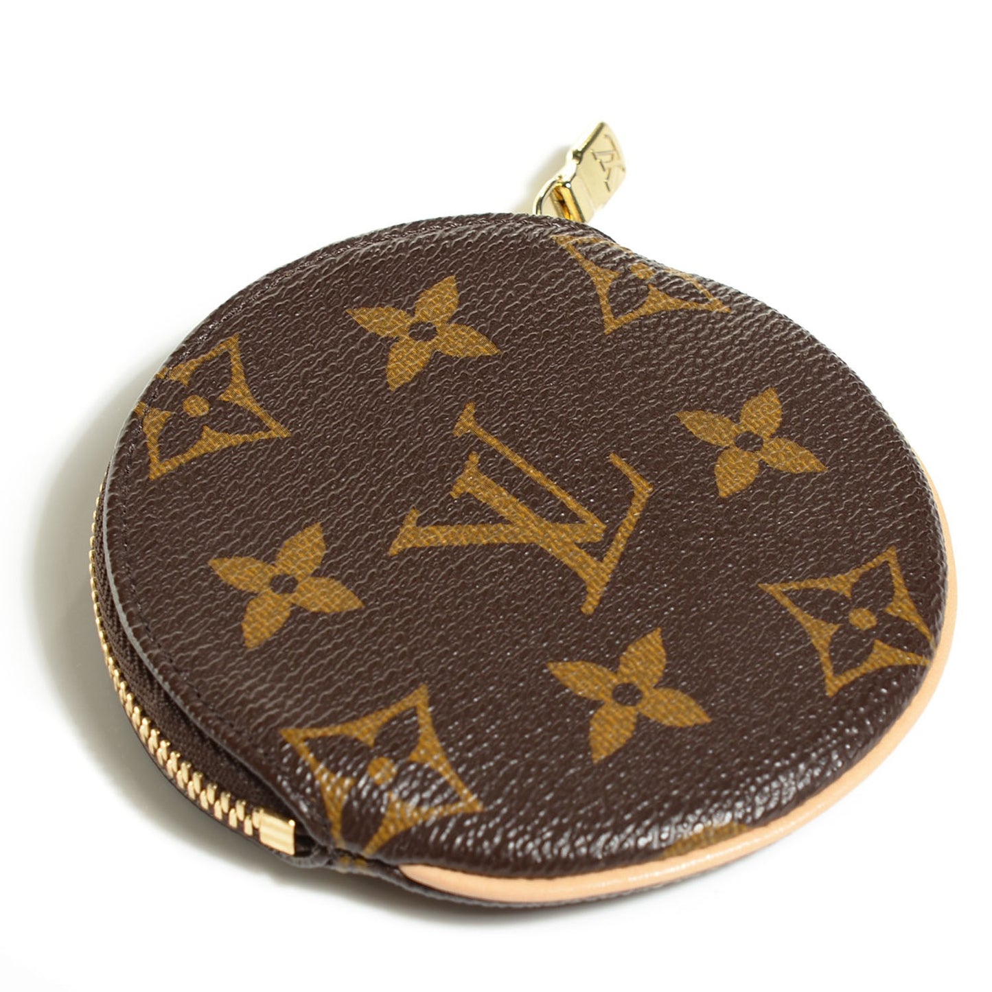 Monogram Round Coin Purse