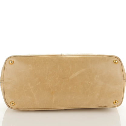 Prada Vitello Shine Shoulder Bag Quarzo 9 of 11