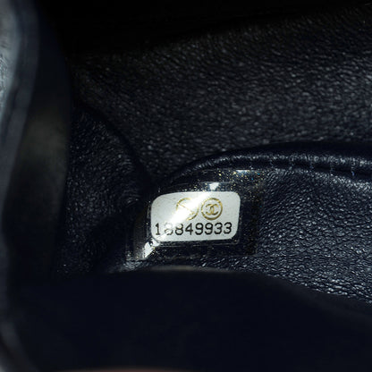 Chanel Caviar Quilted Medium Double Flap Navy 8 of 8