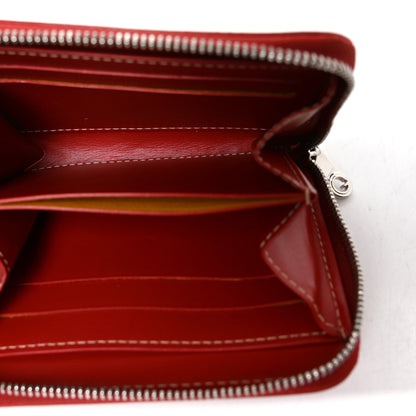 Goyard Goyardine Matignon PM Wallet Red 5 of 7