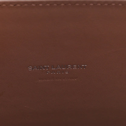 Saint Laurent Calfskin Crocodile Embossed Baby Sac De Jour Rose Antic 6 of 9
