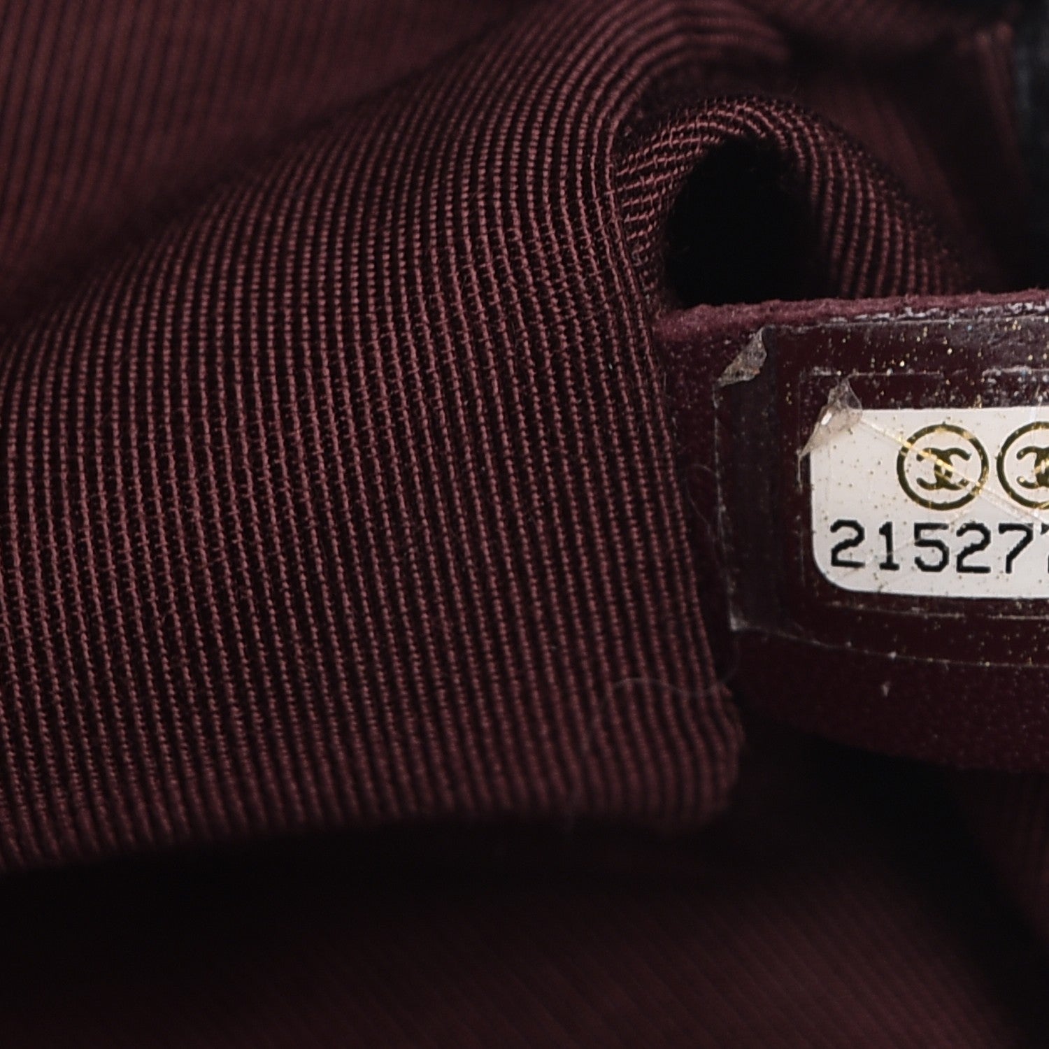 Chanel Calfskin Woven Medium Boy Flap Black White 7 of 7