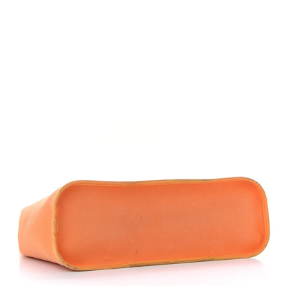 Hermes Toile Cabag 32 PM Orange 4 of 12
