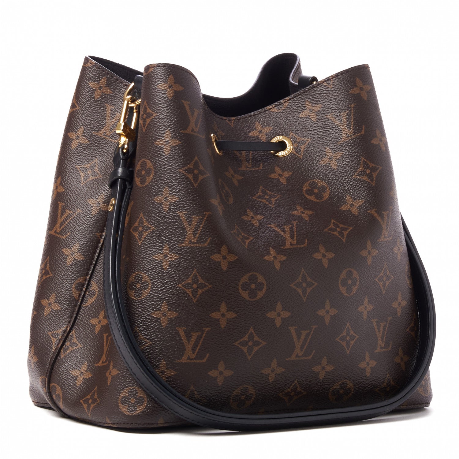 Louis Vuitton Monogram Neonoe MM Black 3 of 9