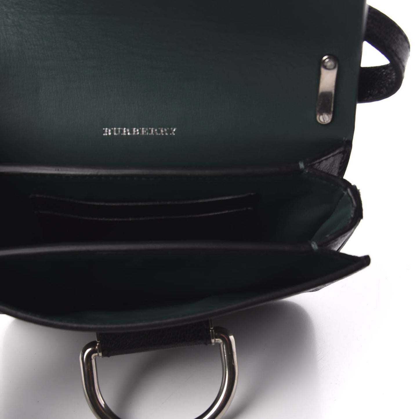 Goatskin Mini D-Ring Bag Black