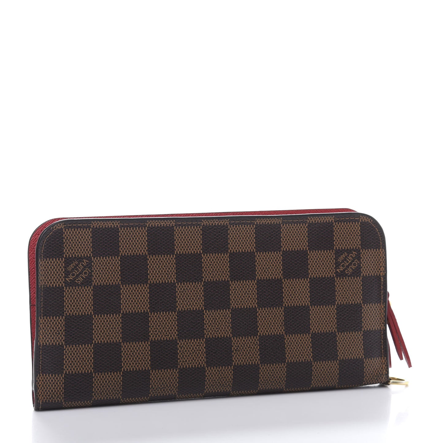 Damier Ebene Insolite Wallet Red