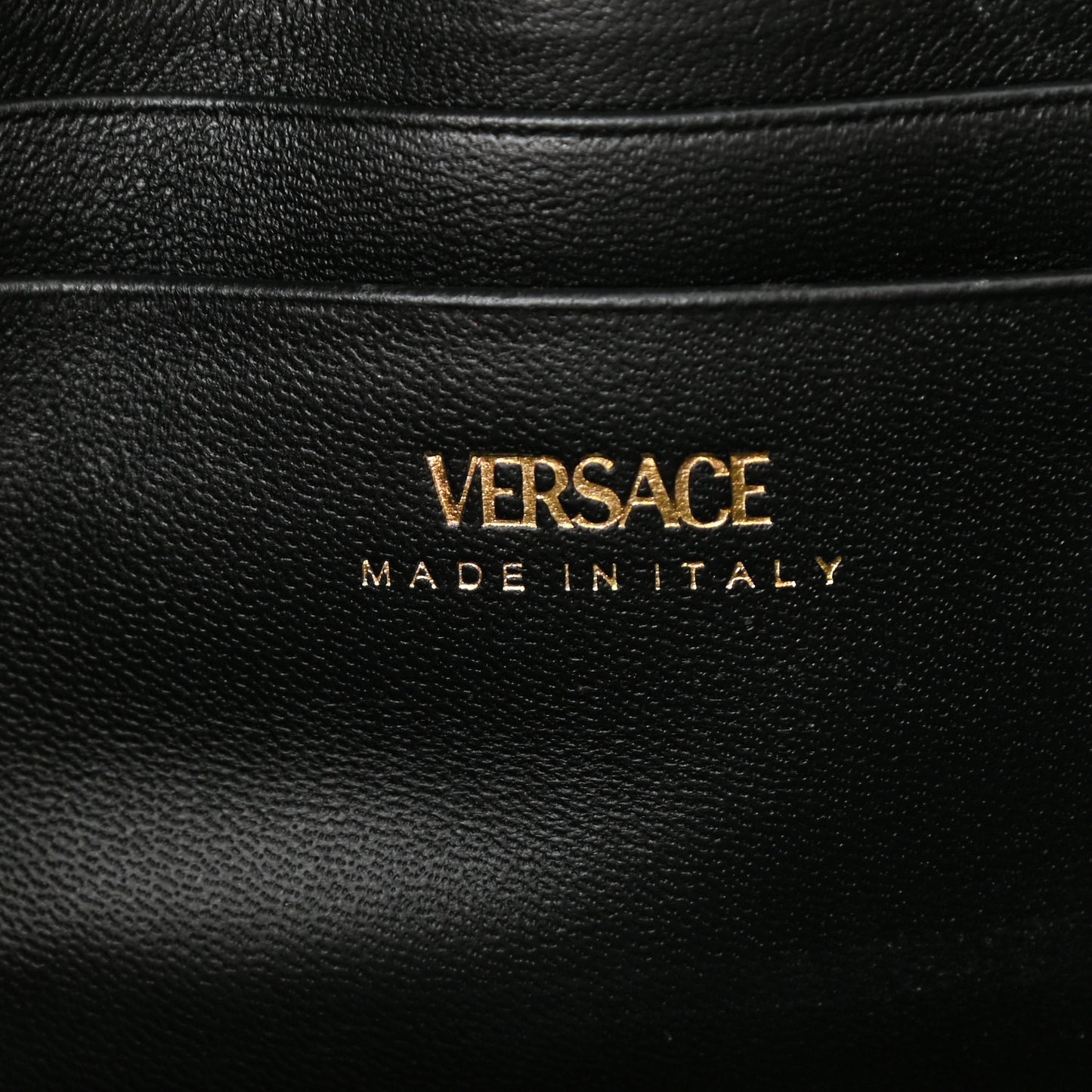 Coated Canvas Virtus La Greca Signature Shoulder Bag