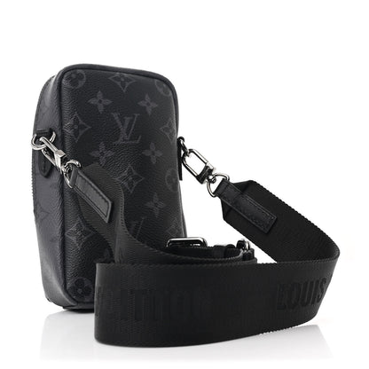 Louis Vuitton Monogram Eclipse Reverse Double Phone Pouch NM 3 of 9