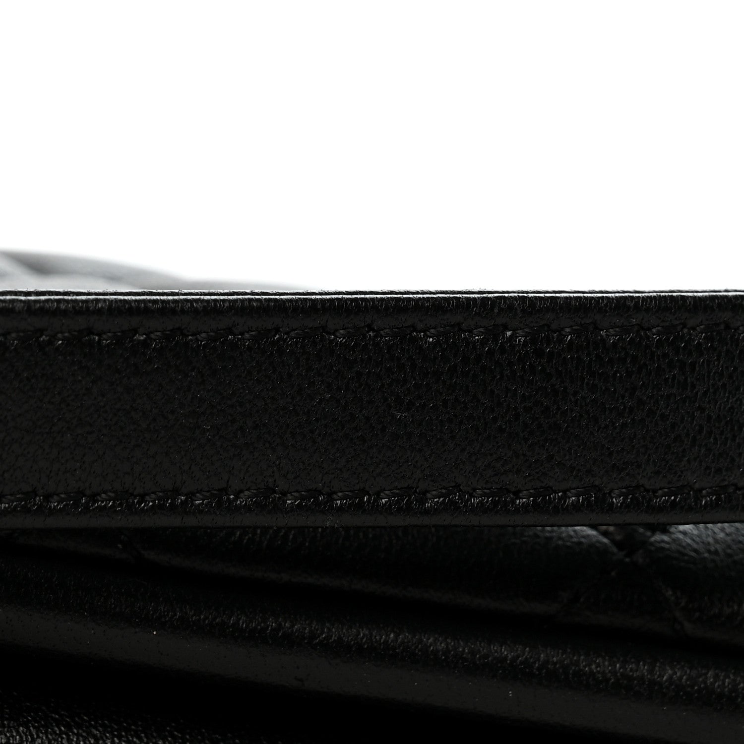 Chanel Lambskin Quilted Giant CC Shoulder Bag Black 12 of 12