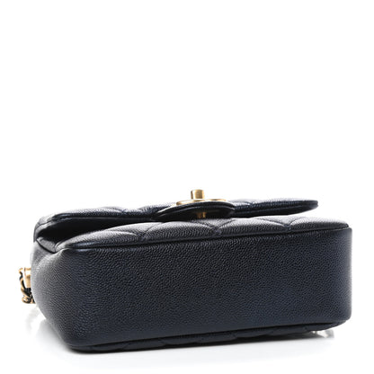 Chanel Iridescent Caviar Quilted Mini My Perfect Flap Black 4 of 9