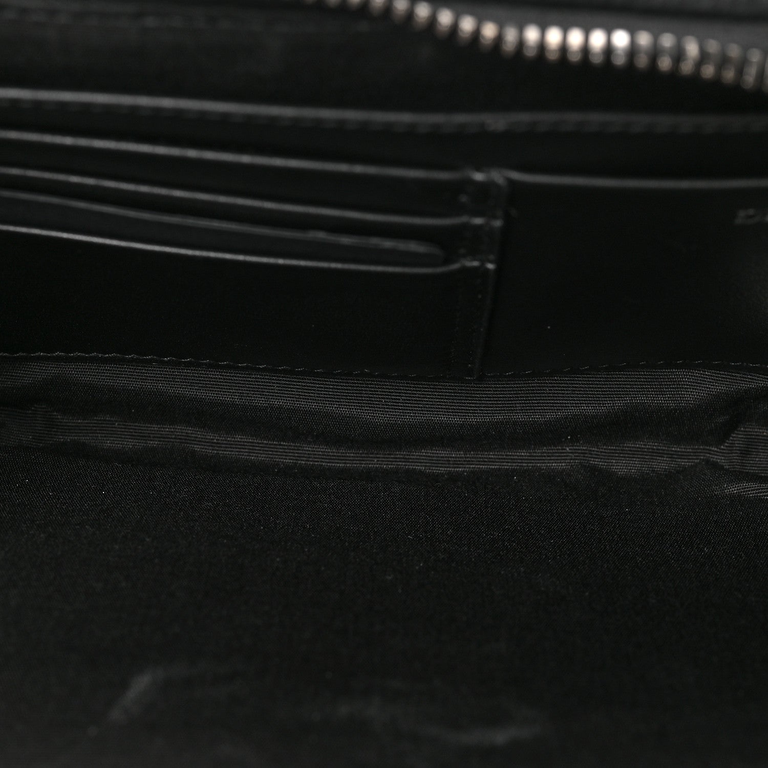 Christian Dior Oblique Pouch Navy Blue 4 of 7