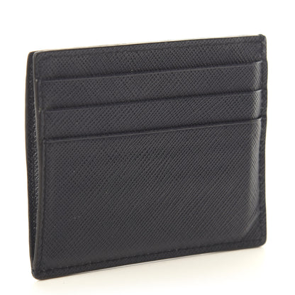 Prada Saffiano Card Holder Baltico 2 of 5