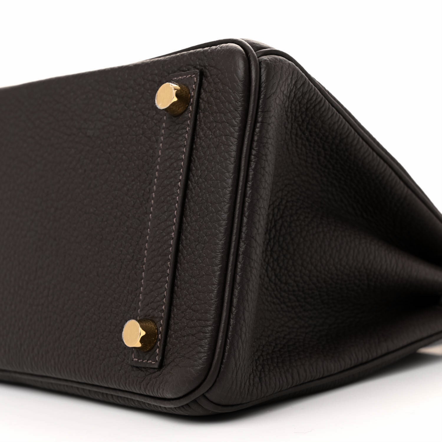 Hermes Togo Birkin 25 Bai Brun 10 of 12
