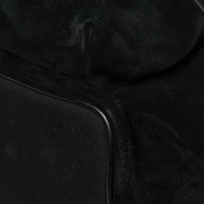 Saint Laurent Suede City Backpack Black 9 of 13