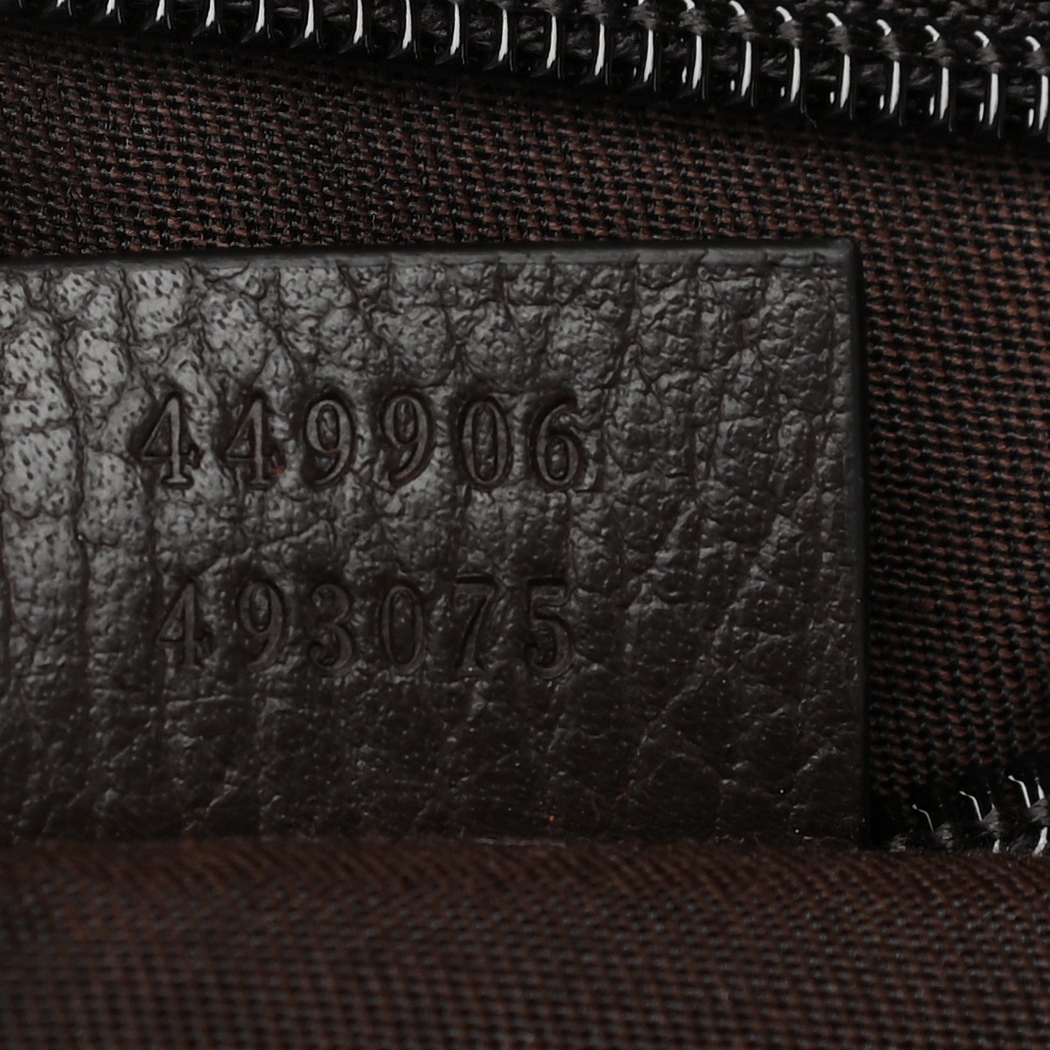 Gucci GG Monogram Travel Backpack Dark Brown 8 of 10