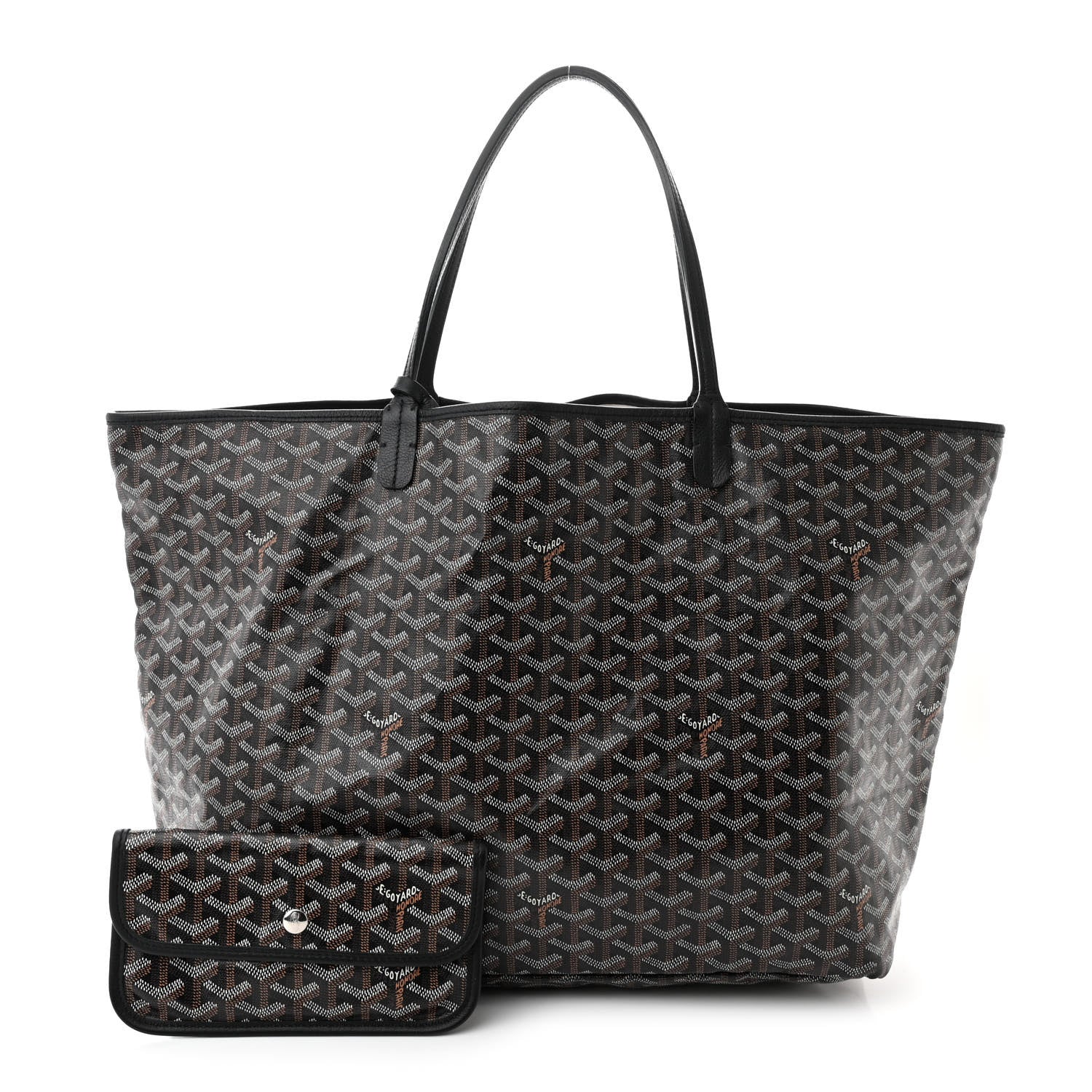 Goyard Goyardine Saint Louis GM Black 3 of 12