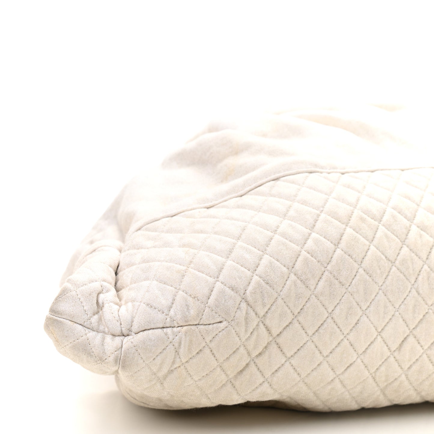 Metallic Jersey Quilted Melrose Cabas Light Beige