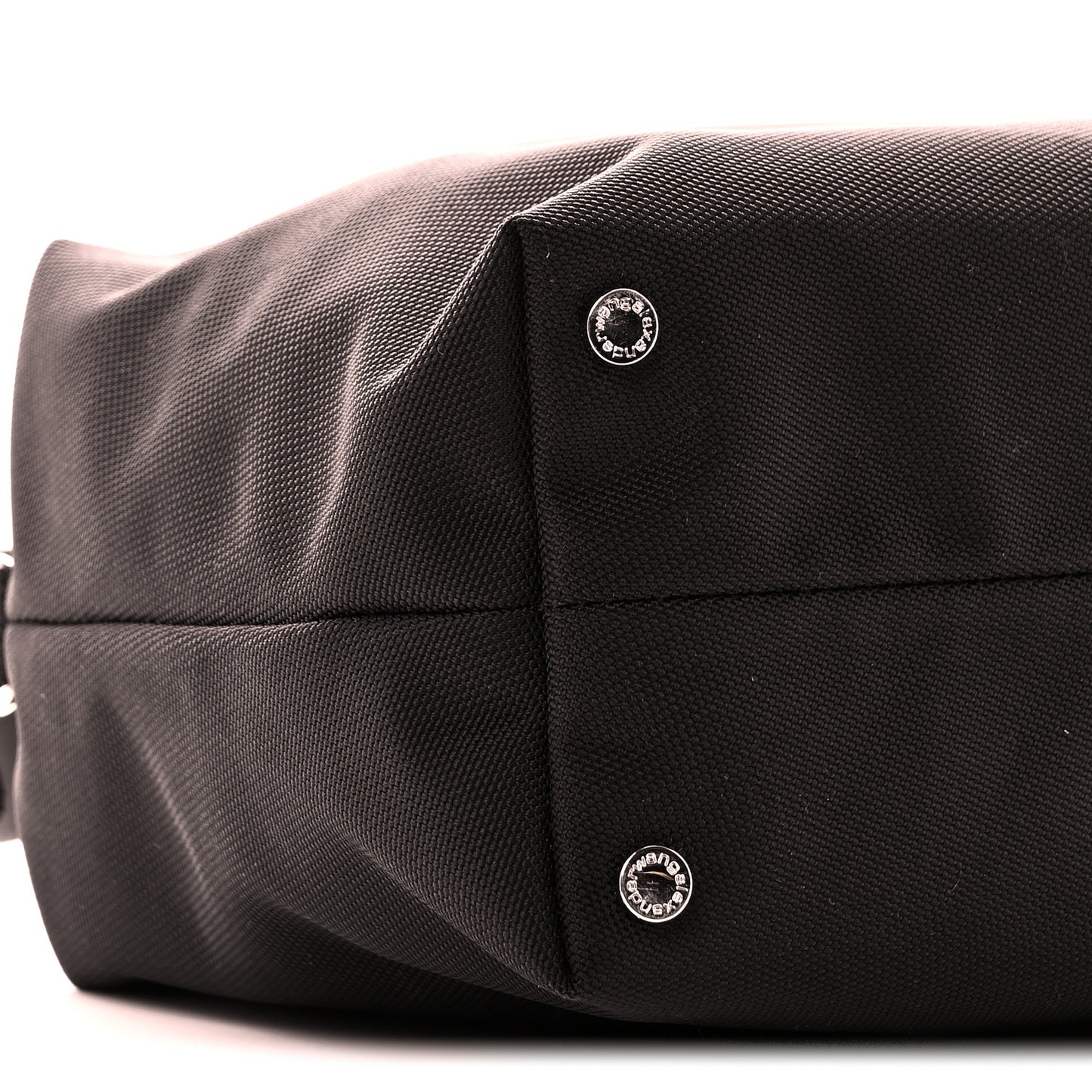 Nylon Canvas Heiress Sport Shoulder Bag Black